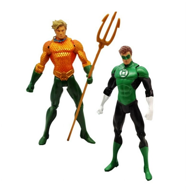 Figura de acción de la Liga de la justicia, Batman V, Superman, Superman, Mujer Maravilla, Linterna Verde Flash, DC, juguete coleccionable, regalos