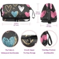 thumbnail image 5 of Travel Cosmetic Bag,Makeup Organizer & Portable Toiletry Pouch for Women & Girls Gifts, 5 of 6