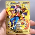 thumbnail image 3 of 10000PH Gold Metal Card Arceus Pikachu Charizard VMAX Spanish Version Pokémon Game Collection Metal Iron Cards Kid Gifts, 3 of 5