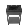 thumbnail image 4 of Modway Altura 24" MDF Ceramic and Particleboard Bathroom Vanity in Gray/Black, 4 of 8