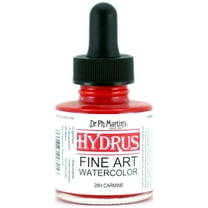 Dr. Ph. Martin's Hydrus Fine Art Watercolor, 1.0 oz, Carmine (28H)