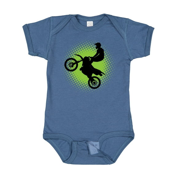 Inktastic Motocross Rider Freestyle Sports Boys or Girls Baby Bodysuit