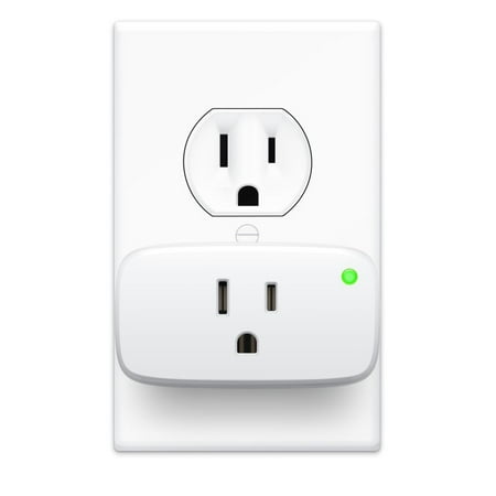 Eve - Smart Plug and Power Meter with built-in Schedules, Apple HomeKit, Bluetooth and Thread - White
