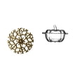 thumbnail image 1 of Escultura para colgar en la pared,Decoración de pared de metal para sala de estar,dormitorio y exterior.,Escultura colgante Arte de pared Disco decorativo,Plato de dulces,Plato de dulces de, 1 of 8