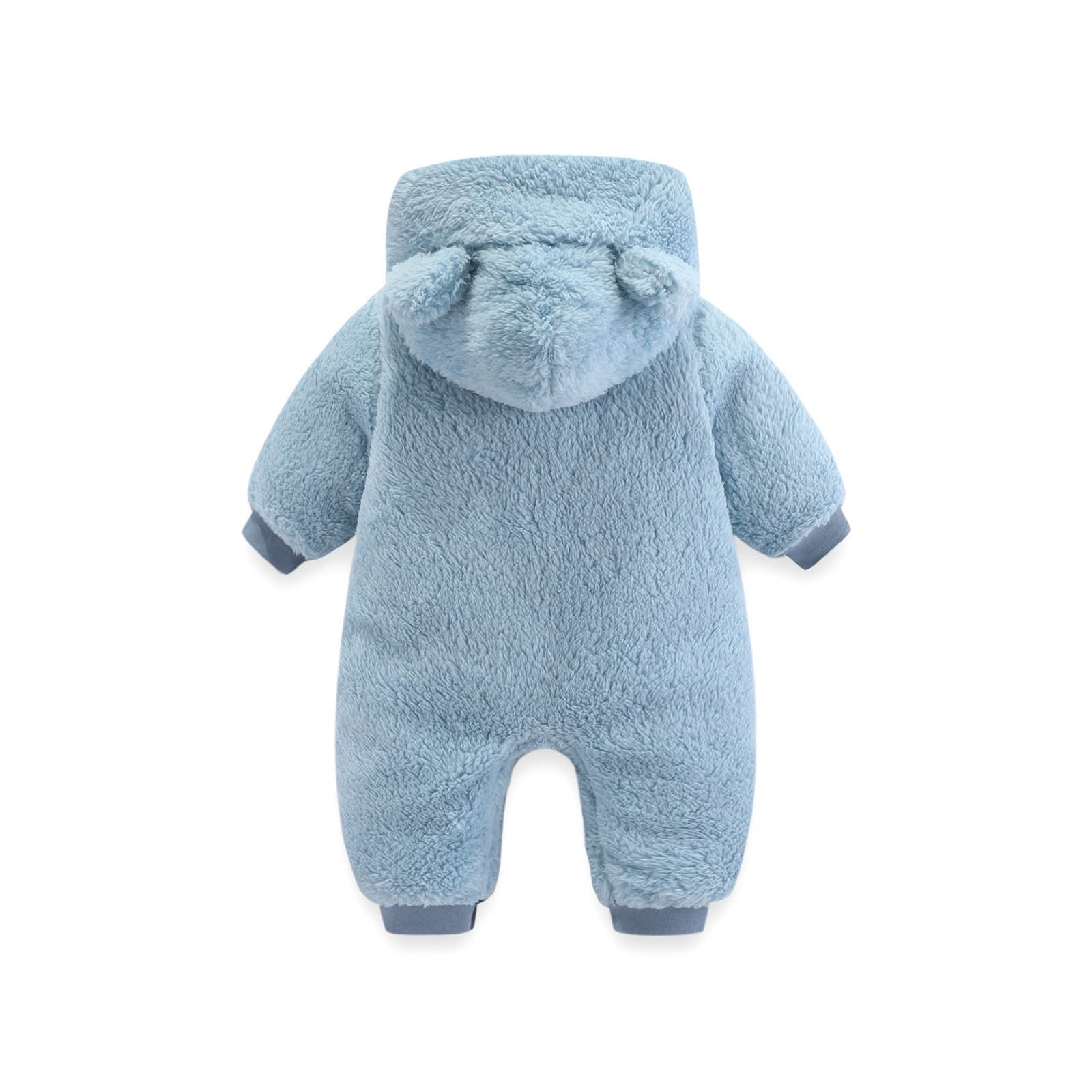 SZXZYGS Baby Clothes Newborn Boy Baby Boys Girls Cartoon Bear Hooded Romper Jumpsuit Coat Winter Coat Toddler with Pocket