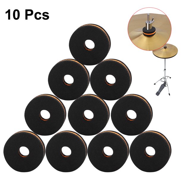 Cymbal Drum Accessory Set Cymbal Felt Washers Cymbal Nuts Felt Drum Protection Kit