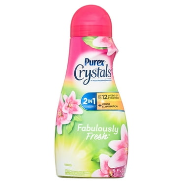 Purex Crystals In-Wash Fragrance and Scent Booster, Fabulously Fresh, 39 Ounce