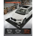 thumbnail image 2 of VEVOR Containment Mat, 8 ft 6 in x 20 ft, Non-Slip PVC Garage Floor Mat with a Cleaning Squeegee, Heavy Duty Durable Waterproof Protection from Snow, Rain and Mud for Cars SUVs Trucks Parking, Black, 2 of 9