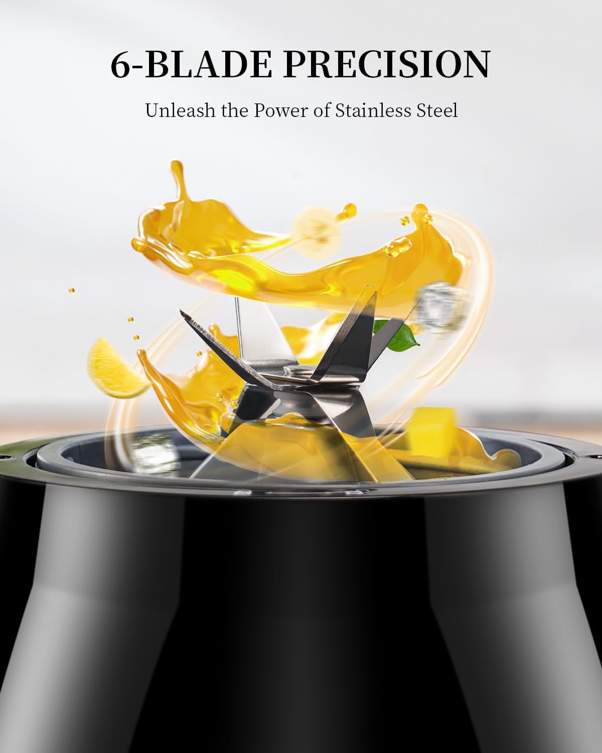 700W Blender for Shakes and Smoothies, Classic Blenders for Kitchen, 52oz Glass Jar, 9 Functions with 5 Speeds for Crushing Ice, Puree, and Frozen Fruit
