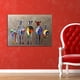 thumbnail image 3 of Cateissary Pintura de cebra de dibujos animados abstractos de Dido, lienzo decorativo de pared colorido, imágenes artísticas, carteles de dibujo Artesanía, 3 of 6