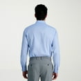 thumbnail image 3 of Men's Haggar® Smart Wash® Classic Fit Wrinkle Free Dress Shirt Color: Black Size: 17.5-32/33, 3 of 4