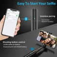 thumbnail image 4 of Selfie Stick Wireless for OnePlus 11 5G/12 5G/12R 5G/13/13R - Lightweight Aluminum Remote Shutter Self-Portrait Extendable Compact, 4 of 7