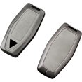 thumbnail image 3 of Key Fob Cover Compatible with Mitsubishi Outlander Pajero Sport L200 Delica Mini eK Colt 2021-2026 3 Button Keychain Case Holder Protector,4 Button Grey, 3 of 9