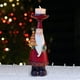 thumbnail image 1 of Candelabro de Resina Macarena con Forma de Papá Noel 12 pulgadas para Velas de Pilar, 1 of 8