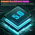 thumbnail image 2 of SUTENGDA Bluetooth FM Transmitter for Car 7 Color LED Backlight  Hi-Fi Music  Dual USB Fast Charger for Long Drives, 2 of 10