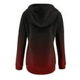 thumbnail image 4 of Turilly Women's Fashion Printed Pocket Long Sleeve Blouse Casual Tops Sweatershirt Button Hoodies, 4 of 6