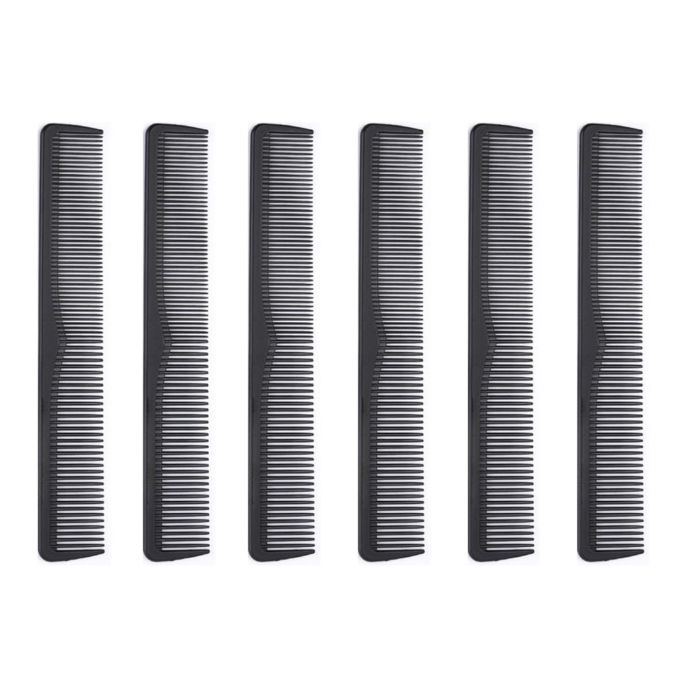 Classic Black Plastic Hair Comb Pocket Men’s Beard Mustache Comb Bulk