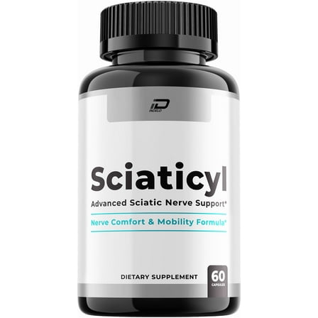 Sciaticyl Capsules – Sciaticyl Natural Blend Glycogen Support, 1 Pack, 60 Capsules