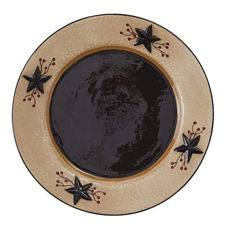 Star Vine Beige Salad Plate (Set of 4)
