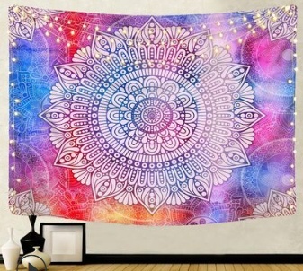 8-colors Datura Tapestry Fashion Wall Hanging Tapestry Decorative Tapestry for Home Living Room 