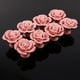 thumbnail image 3 of GOOHOCHY 8 pomos de cerámica con forma de rosa para puertas de armarios de cocina, cajones y tiradores (rosa), 3 of 8