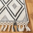 thumbnail image 6 of SAFAVIEH Sahara Wasif Geometric Diamonds Area Rug, Ivory/Grey, 5' x 8', 6 of 10