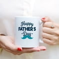 thumbnail image 3 of Coffee Mugs Happy Father's Day Gifts for Dad or Husband from Daughter or Son Coffee Lovers 11oz 15oz White Mug Christmas Gift, 3 of 7