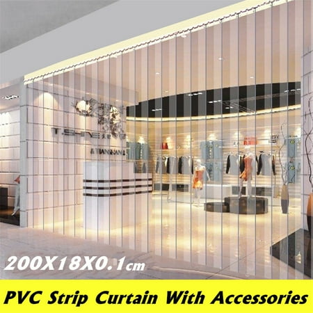 1pcs 79 X7 Freezer Room Pvc Plastic Strip Curtain Door Strip Kit