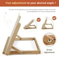 thumbnail image 4 of Large Drawing Board Easel Solid Beech Wood Tabletop Painting Easel with Smooth Surface Adjustable Angle Art Easel Folding Drawing and Sketching Board for Artists Beginners Student, 4 of 6