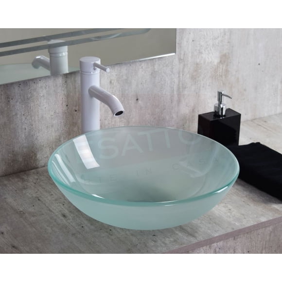 Kit Drop Satín B Esatto Paquete Mejorado Con Lavabo Llave Y Desagües Listo Para Instalar