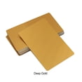 thumbnail image 2 of sweethay 100 tarjetas de visita lisas de metal grabadas esenciales para manualidades, tarjetas de visita con cinta de sublimación de metal cartulina oro profundo, 2 of 6