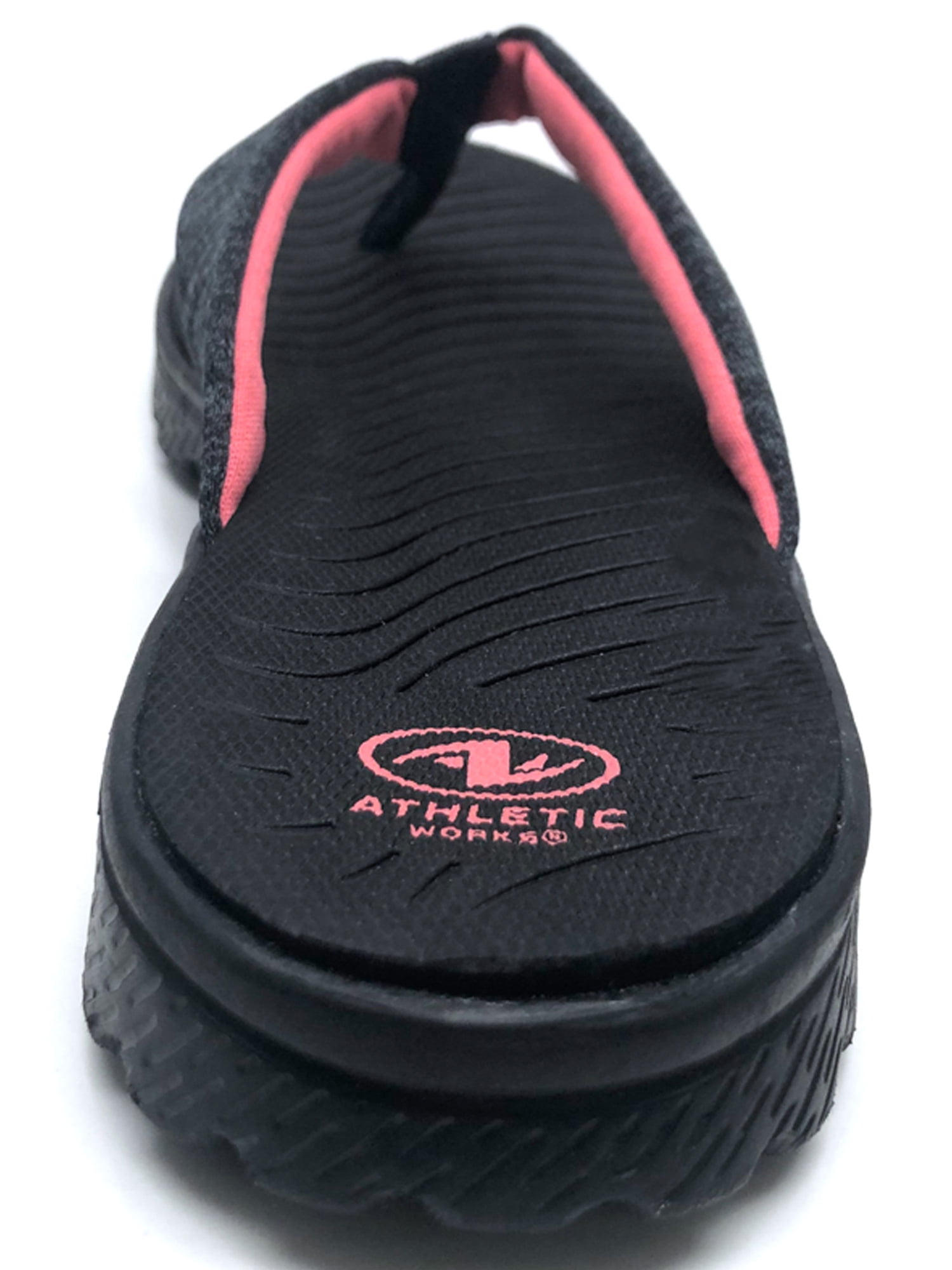 athletic works women's thong sandal