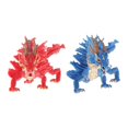 thumbnail image 1 of Accesorios de Exhibición Miniatura Dragones Realistas Sunnimix 2 Piezas, 1 of 8