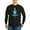 Black, variant on - Sigma Chi Coat Of Arms Colored Long Sleeve T Shirt - Long Sleeve Dark T-Shirt