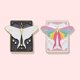 thumbnail image 2 of Creativo Tarot Tarjeta Esmalte Broche Colorido Mariposa Solapa Pin Souvenir Mochila Accesorios Regalo Para Los Amigos, 2 of 4