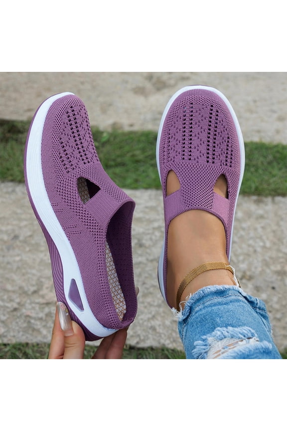 Womens Wide Width Orthopedic Mules Shoes Backless Slip on Mesh Sneakers Shoes Breathable Lightweight Nurse Sneakers Non-Slip Arch Support Walking Slides Casual Shoes for Daily Wear (US Size: 5.5)