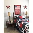 thumbnail image 3 of Metal Patriotic Old Glory Americana Flag Barn Star Wall Decor July of 4th Independence Day Decor, 3 of 4