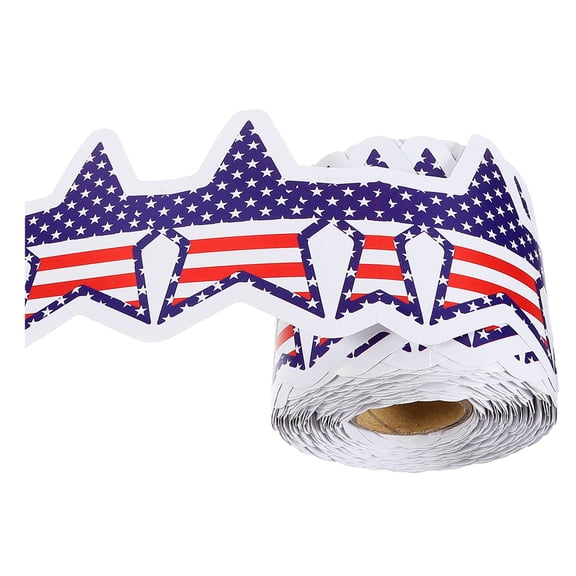 TABLZONE Cuttable Decorative Border Sticker for Bulletin Boards and Party Accessories