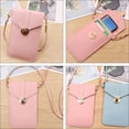thumbnail image 6 of Diekin 1pc Retro PU Women Purse Phone Mini Bag Cross Body Bag Shoulder Bag Gift, 6 of 6