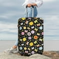thumbnail image 4 of Wukai Flower Butterfly Elastic Luggage Cover: Personalized Protection for Your Suitcase - Fits 19~29-inch, Washable & Durable Travel Companion-Small, 4 of 8