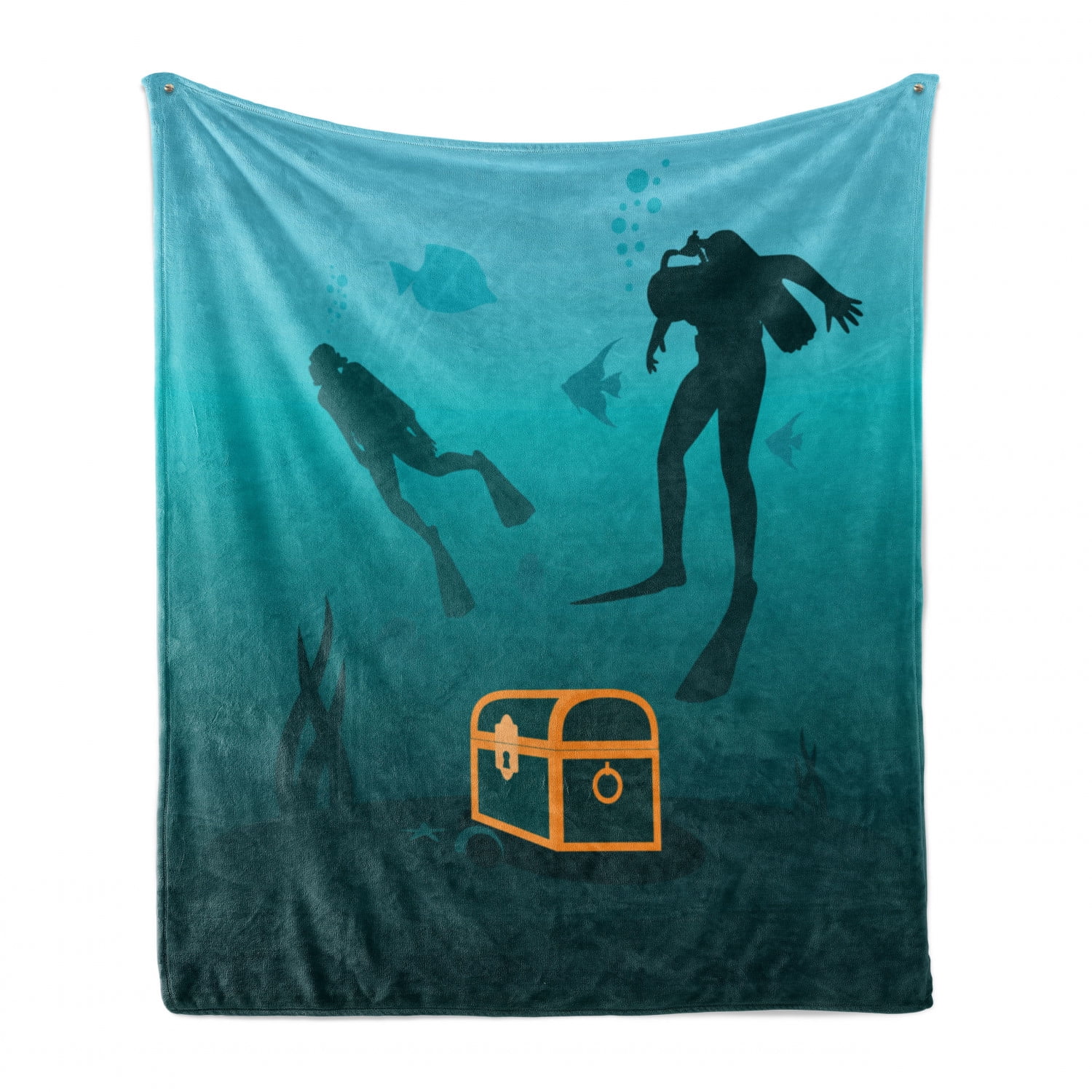 Deep Sea Dance Quilted Blanket NCU0DV119 main image 0