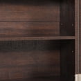 thumbnail image 5 of Dextrus Tilt Out Trash Can Cabinet with Drawers & Doors, Kitchen Cabinet for Double 10-gal Trash Bins Storage, Brown, 5 of 8