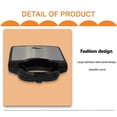 thumbnail image 4 of Quick Cooking Panini Press, Nonstick Surface Sandwich Maker with Indicator Light, Perfect for Fast and Tasty Meals, Compact Portable Design for, 4 of 5