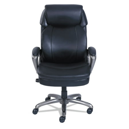 UPC: 0656292489650 | SertaPedic Cosset High-Back Executive Chair Black 48965