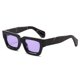 thumbnail image 4 of Gafas de sol de moda con montura pequeña, gafas de personalidad con montura cuadrada y gruesa, gafas de sol con tendencia de viento, moda duradera, 4 of 5
