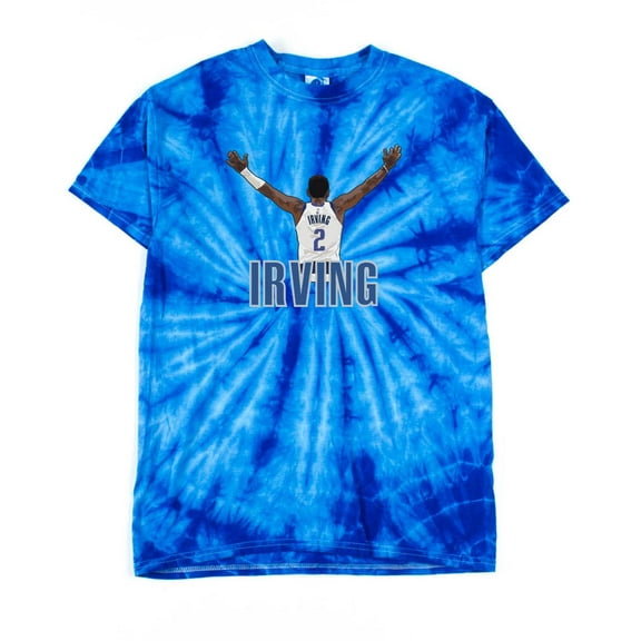 TIE-DYE Mavericks Mavs Kyrie Irving Pic Shirt T-Shirt