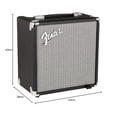 thumbnail image 2 of Fender Amplificador de Bajo Eléctrico Rumble 15 (V3), Black and Silver, 120V, 2 of 7