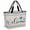 SkyBlue Blue Beige, variant on Aqua Coastal Beach Bag for Women, Large Breathable Mesh Beach Tote Bag, Nautical Seashells Coral Leaves Stripes Sandproof Lightweight Travel Bags for Vacation Picnic Swimming Pool 15.7"x15.7"x9.1"