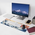 thumbnail image 6 of Japanese Waves Skull Mouse Pad Extended Large Gaming Mouse Pad XL Stitched Edges for Gamer Home Office 31.5 X 11.8 Inch, 6 of 14