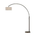 thumbnail image 3 of Artiva USA Artiva Elena Led Arch Floor Lamp, 80", Antique Bronze - Antique Bronze, 3 of 3